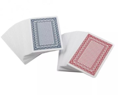 KARTY DO GRY 100% PLASTIK ZESTAW POKERA POKER WAWA