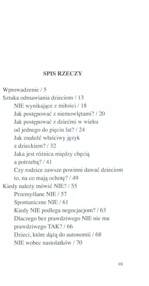 „Nie" z miłości