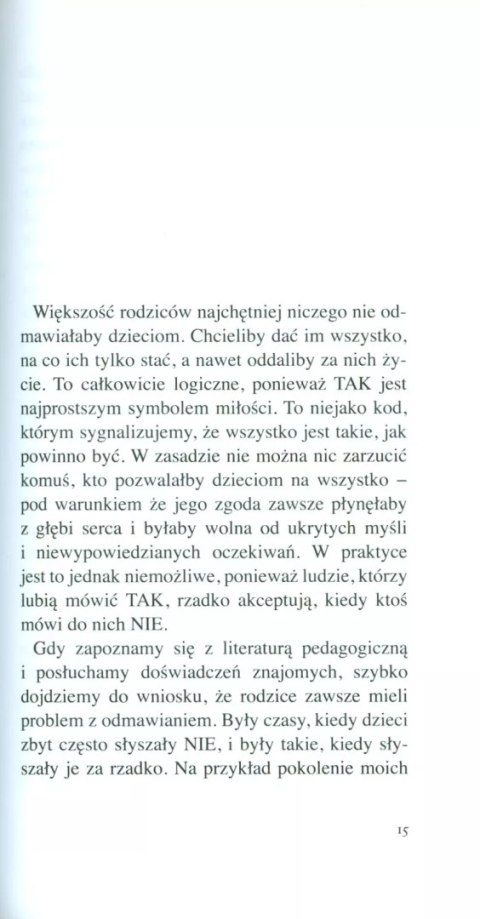 „Nie" z miłości