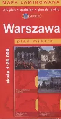 Warszawa. Plan miasta. Skala 1:26 000