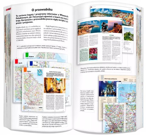 Włochy południowe; przewodnik z atlasem