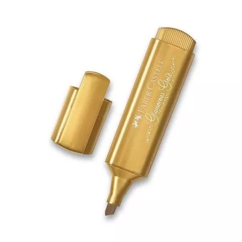 Zakreślacz złoty Faber-Castell 1 szt.