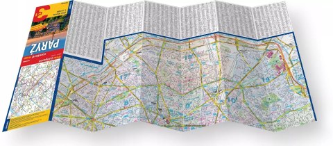 Paryż 3w1: przewodnik + atlas + mapa