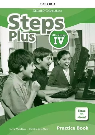 Steps Plus dla klasy 4. Materiały ćwiczeniowe z kodem dostępu do Online Practice