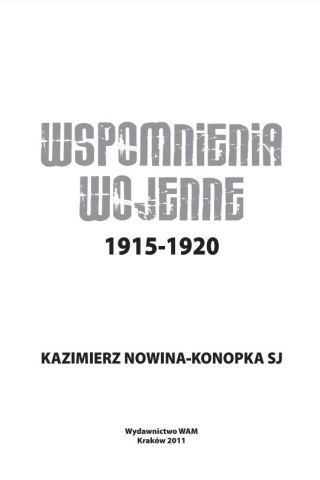 Wspomnienia wojenne 1915-1920