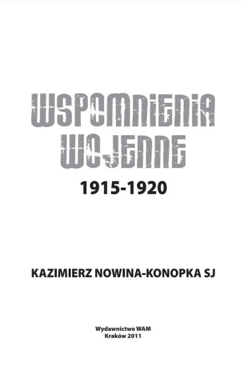 Wspomnienia wojenne 1915-1920