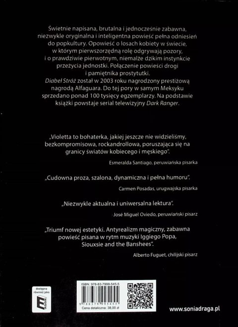Diabeł Stróż, książka papierowa Diabeł Stróż, książka papierowa