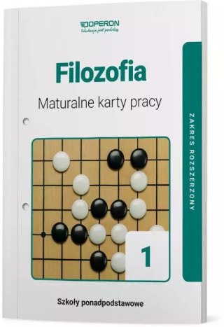 Filozofia. Maturalne karty pracy. 1 liceum i technikum, zakres rozszerzony
