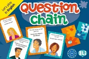 Gra językowa Angielski Question Chain. Opr karton