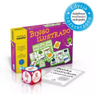 Gra językowa Hiszpański Bingo ilustrado