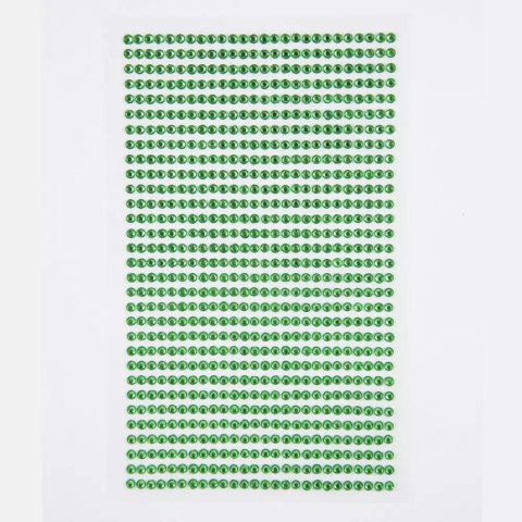 Kryształki samoprzylepne Light green 3mm 806 szt. Kryształki samoprzylepne Light green 3mm 806 szt.