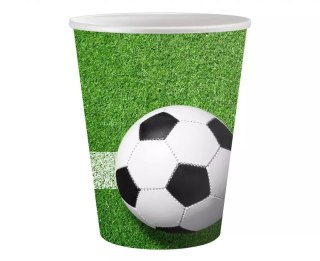 Kubek papierowy 250ml Piłka Go Op6szt Fol