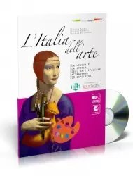 L'Italia dell'arte La lingua e la stroria dell'arte italiane książka + CD