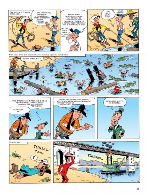 Lucky Luke. Tom 63. Most na Missisipi Lucky Luke. Tom 63. Most na Missisipi