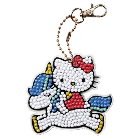 Maluj diamentami po numerach kreatywna zabawka breloczek dzieci Hello Kitty Maluj diamentami po numerach kreatywna zabawka breloczek dzieci Hello Kitty