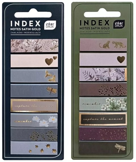 ZAKŁADKI INDEKSUJĄCE SATIN GOLD INTERDRUK ZAKŁADKI INDEKSUJĄCE SATIN GOLD INTERDRUK
