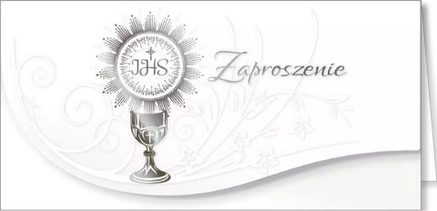 Zaproszenie Komunia ZK07 (10szt.) Zaproszenie Komunia ZK07 (10szt.)
