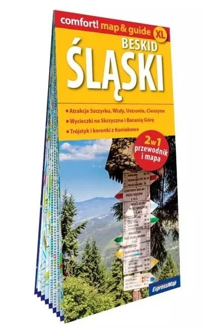 Comfort! map&guide Beskid Śląski 2w1 w.2023 Comfort! map&guide Beskid Śląski 2w1 w.2023