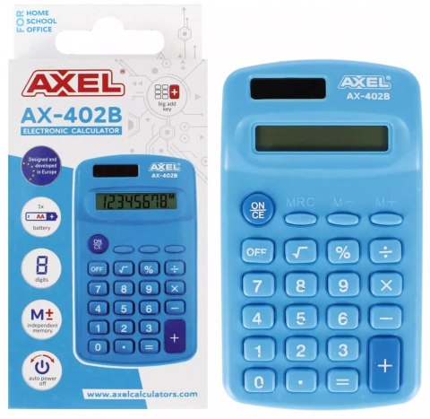 Kalkulator Axel Ax-402b pudełko 100/200