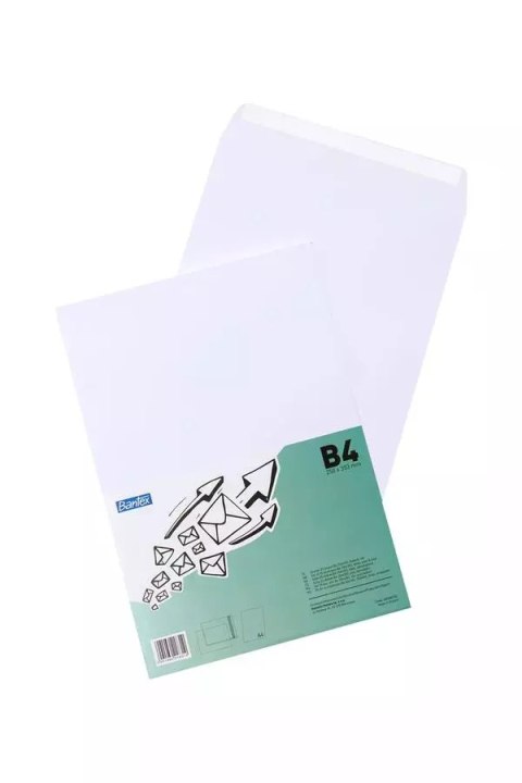 Koperta B4 Hk biały Ban Fol Op50szt Koperta B4 Hk biały Ban Fol Op50szt