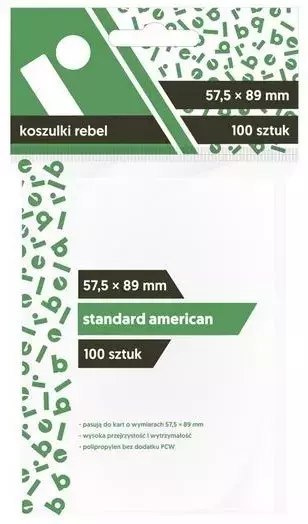 Koszulki Standard American 5.7 x 8.9 cm (100 sztuk)