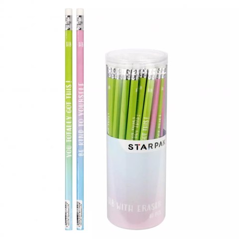 Ołówek z gumką Hb Ombre Starpak Tub A 48 288/1440 Ołówek z gumką Hb Ombre Starpak Tub A 48 288/1440