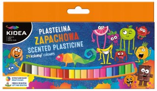 Plastelina Kidea zapachowa 24 kolory Derform