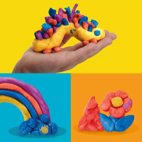 Play-Doh. 4 metaliczne kolory masy