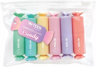 Zakreślacz Candy 6 kolorów YNT