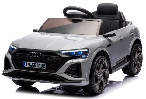 AUDI SQ8 SZARY Auto na akumulator EVA Skóra pilot Akumulator litowo-jonowy AUDI SQ8 SZARY Auto na akumulator EVA Skóra pilot Akumulator litowo-jonowy