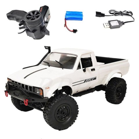 Auto 4x4 terenowe RC Zdalnie Sterowane 1:16 Białe