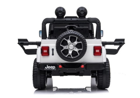 Auto na Akumulator Jeep Rubicon 4x4 Biały Auto na Akumulator Jeep Rubicon 4x4 Biały