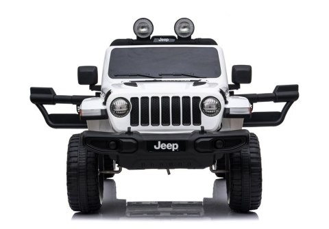 Auto na Akumulator Jeep Rubicon 4x4 Biały Auto na Akumulator Jeep Rubicon 4x4 Biały