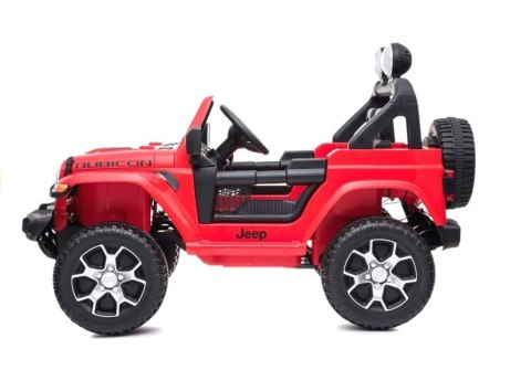Auto na Akumulator Jeep Rubicon 4x4 Czerwony Auto na Akumulator Jeep Rubicon 4x4 Czerwony