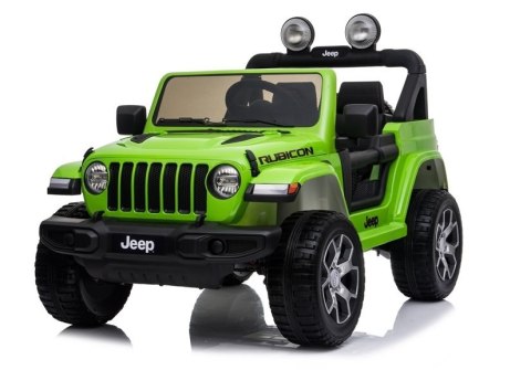 Auto na Akumulator Jeep Rubicon 4x4 Zielony Auto na Akumulator Jeep Rubicon 4x4 Zielony