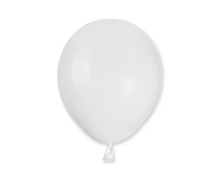 Balony pastelowe białe 13cm 100szt