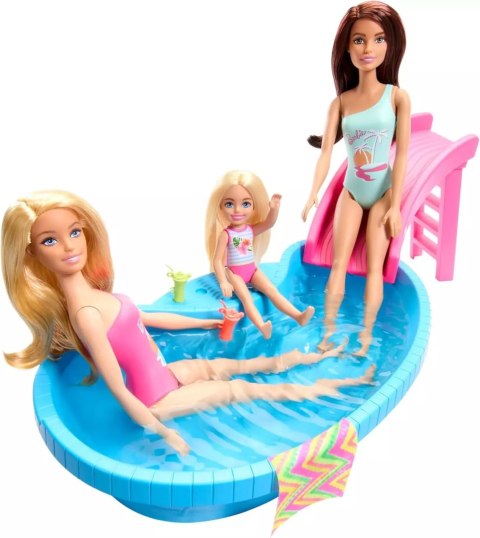 Barbie. HRJ74 Basen z lalkami Barbie. HRJ74 Basen z lalkami