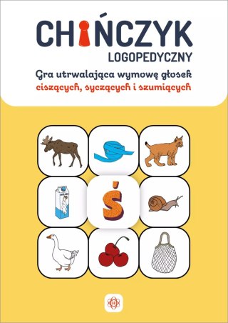 Chińczyk logopedyczny. Gra utrwalająca wymowę..