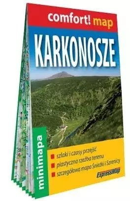 Comfort! map. Karkonosze, minimapa