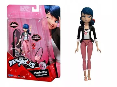 Figurka Bandai Miraculous: Biedronka i Czarny Kot