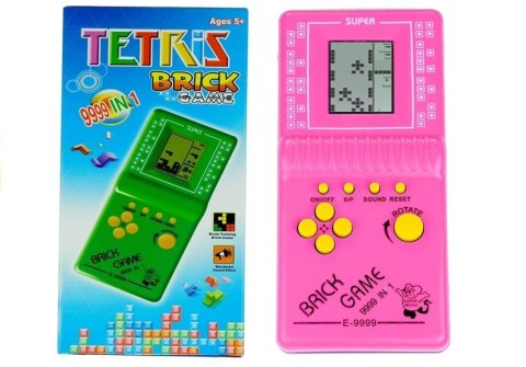 Gra Elektroniczna Tetris Kieszonkowa Różowa Gra Elektroniczna Tetris Kieszonkowa Różowa