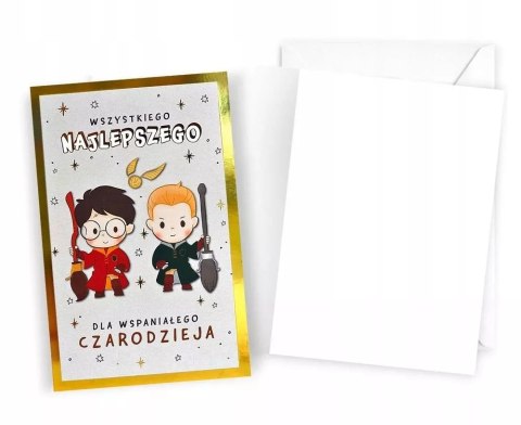 Karnet urodziny Harry Potter Karnet urodziny Harry Potter