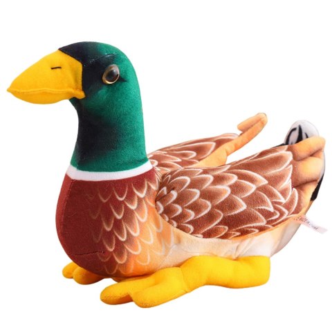 Pluszowa Maskotka Przytulanka Kaczka Brązowo Zielona 28cm Pluszowa Maskotka Przytulanka Kaczka Brązowo Zielona 28cm