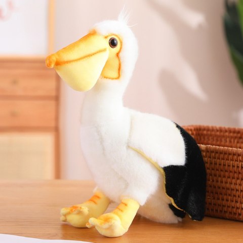 Pluszowy Pelikan Ptak Pluszak Maskotka Przytulanka 24cm Pluszowy Pelikan Ptak Pluszak Maskotka Przytulanka 24cm