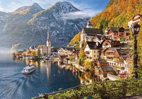 Puzzle 2000 elementów. Hallstatt w świetle poranka 50156