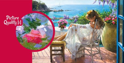 Puzzle 2000 elementów. Piękna i błękitne morze 50064