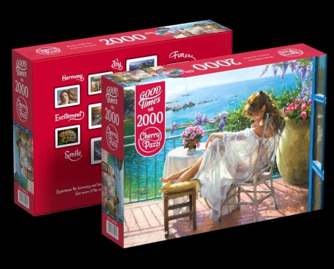 Puzzle 2000 elementów. Piękna i błękitne morze 50064