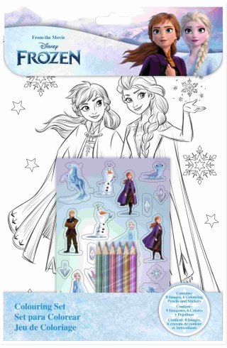 Zestaw do kolorowania Frozen