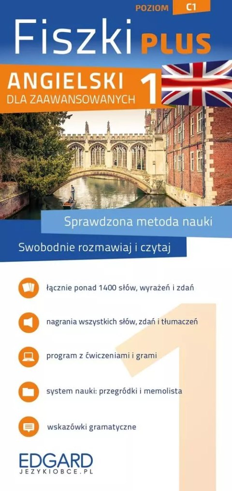 Angielski Fiszki PLUS dla zaawansowanych 1 Angielski Fiszki PLUS dla zaawansowanych 1