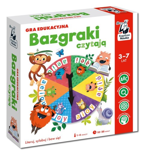 Bazgraki czytają. Gra edukacyjna Bazgraki czytają. Gra edukacyjna
